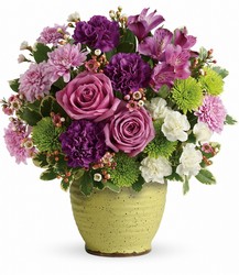 Teleflora's Spring Speckle Bouquet from Backstage Florist in Richardson, Texas